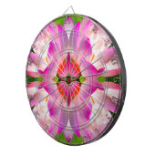 LILA BLUME - Fraktal Art - Dartscheibe (Vorderseite rechts)