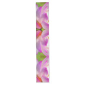 LILA BLUME - Fraktal Art - Großer Tischläufer (Vorderseite)