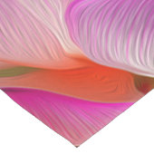 LILA BLUME - Fraktal Art - Großer Tischläufer (Ecke)