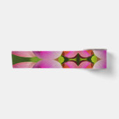 LILA BLUME - Fraktal Art - Satinband (Vorderseite)