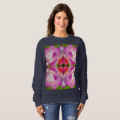 LILA BLUME - Fraktal Art - Sweatshirt (Vorne ganz)