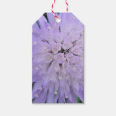 Lila Blume Geschenkanhänger (Vorderseite)