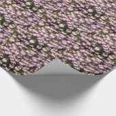 Lila Blume Geschenkpapier (Ecke)