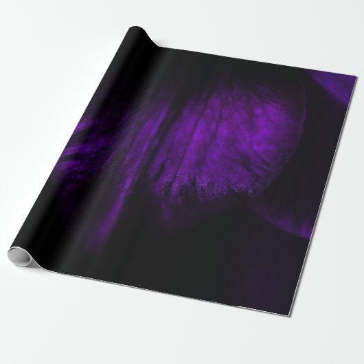 Lila Blume Geschenkpapier (Ungerollt)