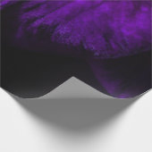 Lila Blume Geschenkpapier (Ecke)