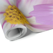 Lila Blume Geschenkpapier (Rolleneckpunkt)