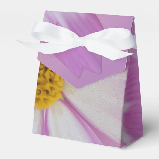 Lila Blume Geschenkschachtel (Vorderseite)