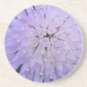 Lila Blume Getränkeuntersetzer (Vorne)