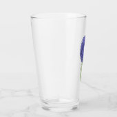 Lila Blume Glas (Rechts)