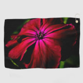 Lila Blume Gtcnm Golfhandtuch (Horizontal)