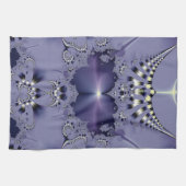 Lila Blume Handtuch (Horizontal)