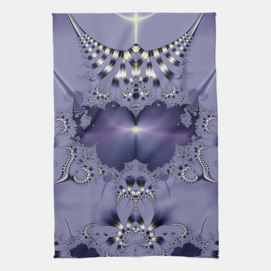 Lila Blume Handtuch (Vertikal)