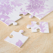Lila Blume Hübsch Girly Puzzle (Seite)