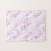 Lila Blume Hübsch Girly Puzzle (Horizontal)