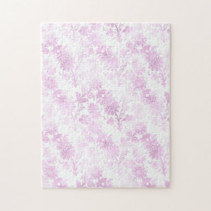 Lila Blume Hübsch Girly Puzzle