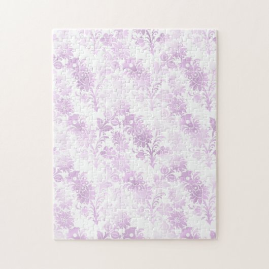 Lila Blume Hübsch Girly Puzzle (Vertikal)