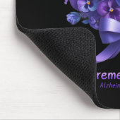 Lila Blume Ich werde daran denken, Sie Heimerheime Mousepad (Ecke)
