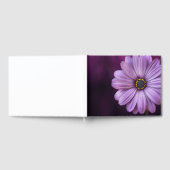 Lila Blume im Blut Gästebuch (Voll)