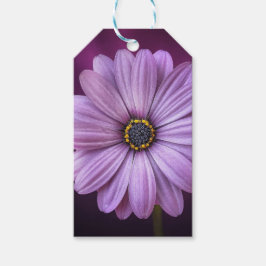 Lila Blume im Blut Geschenkanhänger