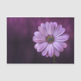 Lila Blume im Blut Seidenpapier