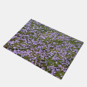 Lila Blume Jacaranda Fußmatte (Schrägansicht)