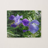 Lila Blume Jigsaw Puzzle (Horizontal)