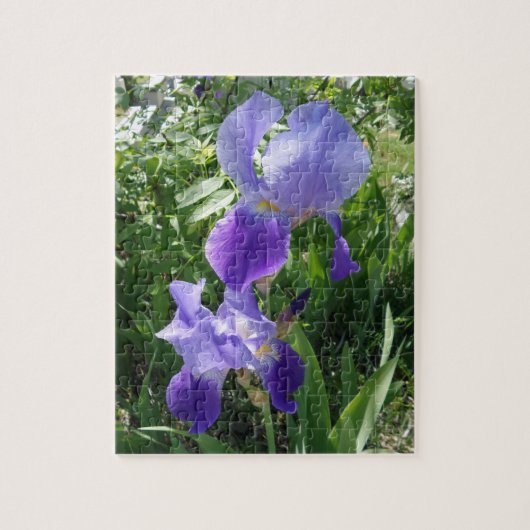 Lila Blume Jigsaw Puzzle (Vertikal)