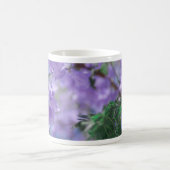 Lila Blume Kaffeetasse (Mittel)