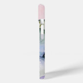 Lila Blume Kaktus (Nopal) Case-Mate iPhone Hülle (Rückseite / Links)