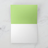 Lila Blume Karte (Innenseite)