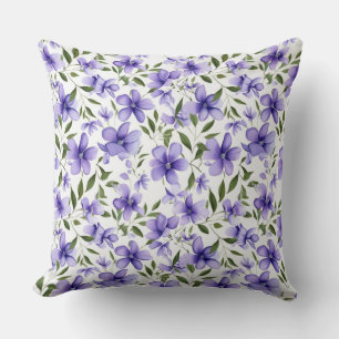 Lila Blume Kissen
