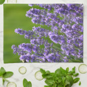 Lila Blume Küchentuch (Gefaltet)