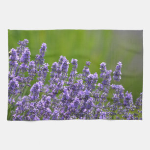 Lila Blume Küchentuch