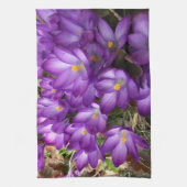 Lila Blume Küchentücher (Vertikal)