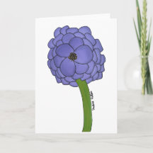 Lila-Blume - Leer