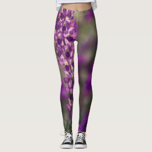 lila Blume Leggings