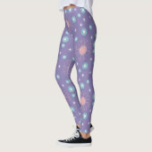 Lila Blume Leggings - Chic & Comfy Fit (Links)