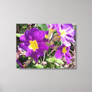 Lila Blume Leinwanddruck