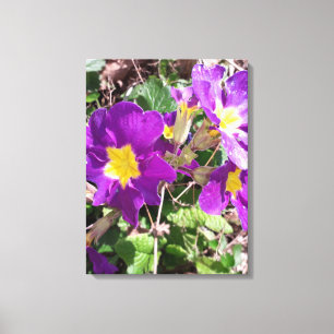 Lila Blume Leinwanddruck