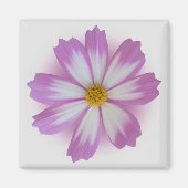 Lila Blume Magnet (Vorne)