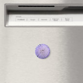 Lila Blume Magnet (In Situ (Geschirrspüler))
