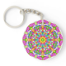 Lila Blume Mandala Boho