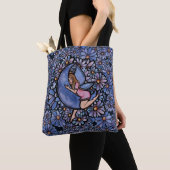 Lila Blume Moon Fairy Tasche (Von Nahem)