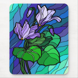 Lila Blume Mousepad