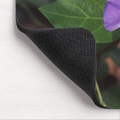 Lila Blume Mousepad (Ecke)
