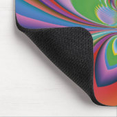 Lila Blume Mousepad (Ecke)