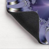 Lila Blume Mousepad (Ecke)