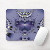 Lila Blume Mousepad (Mit Mouse)