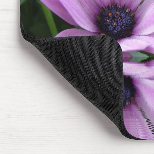 lila Blume Mousepad (Ecke)