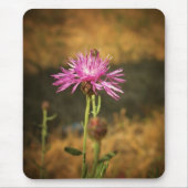 Lila Blume Mousepad (Vorne)